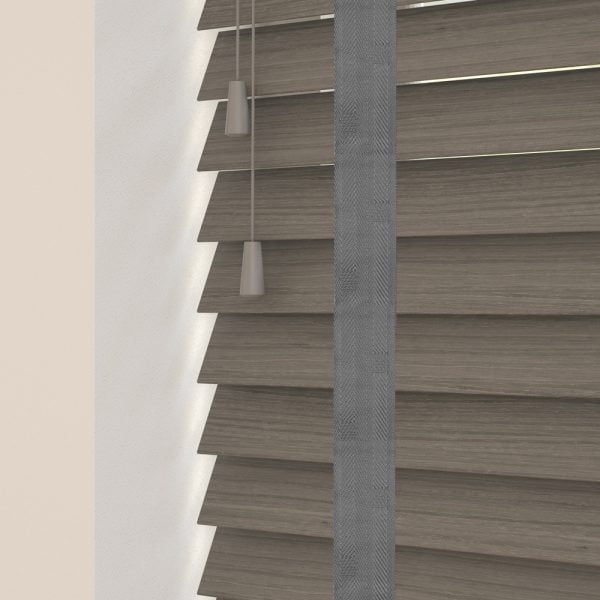 claro wood venetian blinds with tapes